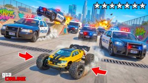 [Джел] УГНАЛ ОТ КОПОВ НА МАЛЕНЬКОЙ МАШИНКЕ В ГТА 5 ОНЛАЙН! АВТОУГОНЩИК ПРОТИВ КОПОВ В GTA 5