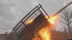 Российские «Солнцепеки» ликвидировали боевиков ВСУ в лесном массиве