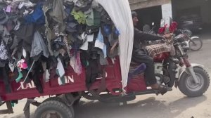 Переработка старой одежды. Пакистан