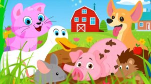 Песенка про животных. Развивающий мультик