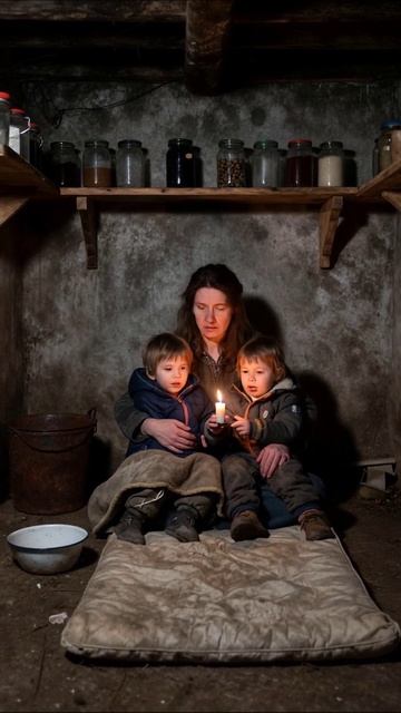 Заброшенные надежды: жизнь в темноте #бедность #безысходность #материнство