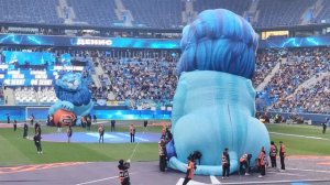 Газпром арена . Футбол