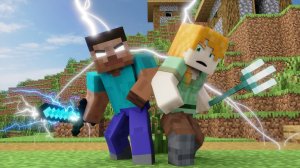 Приключения Алекса и Стива, Часть 3 (Майнкрафт анимация)