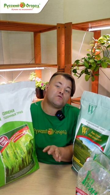 Газон для ленивых и быстрорастущий газон.