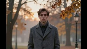 Марк Нилов - Не жалею, не зову, не плачу (текст - С. Есенин, музыка - Money Flip, фото - Алиса AI)