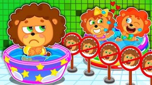 Маша и Леопольд. Надувной бассейн - Мультик для детей - Lion Family на русском