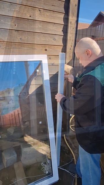 Как увеличить пластиковое окно своими руками #diy #полезныесоветы #хитрости #врек #shorts