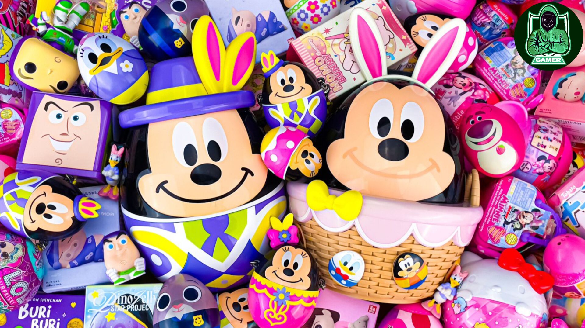 Играем в игрушки из мультика Микки Мауса. Мультфильм для детей. ASMR АСМР