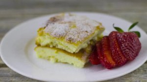 Почти как в детском саду! Творожная запеканка на сливках в духовке - действительно вкусный рецепт!