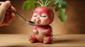 Милые или Жуткие? Малыши из овощей | Лучший успокаивающий видеоролик