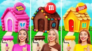 Домики Одного Цвета Челлендж # Смешные Моменты от Bubba DO Challenge