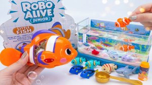 Распаковка игрушечного Аквариума Робо Alive Magic 🐠Открытие Игрушечного Аквариума
