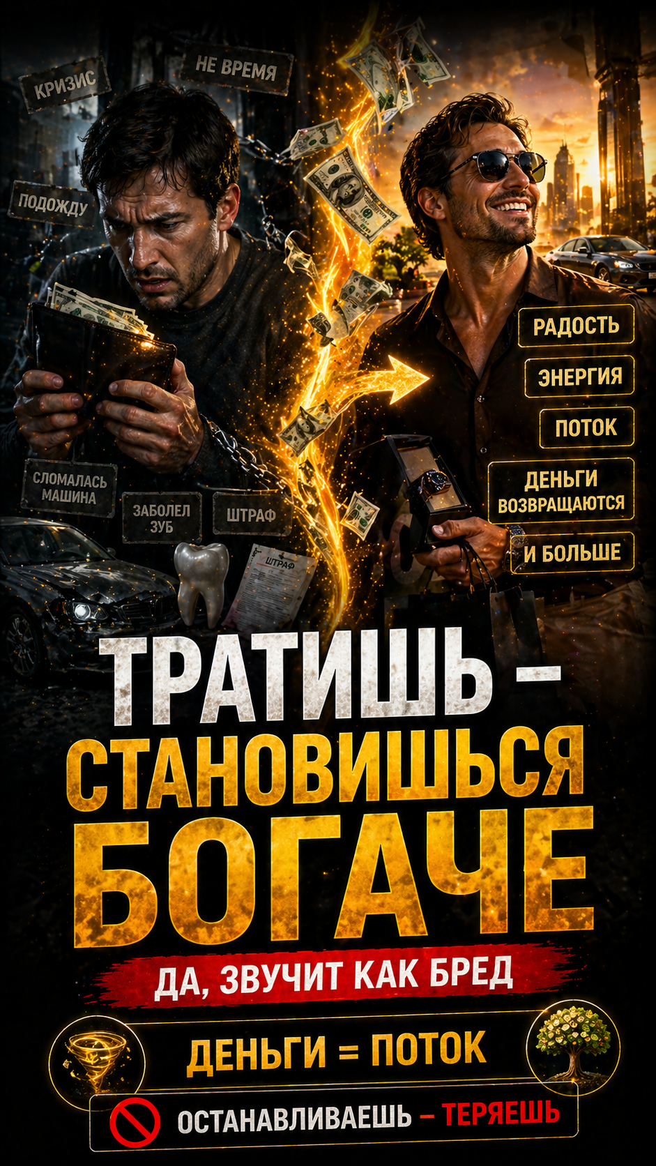 Тратя деньги — ты становишься богаче. И вот почему 💸