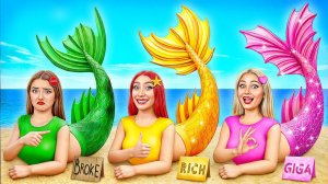 Бедная vs Богатая vs Ультра Богатая Русалка от Bubba DO Challenge