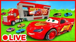 Давайте поиграем с Рэй Маккуин! 🚗 🏁 Гонка Диснеевских МАШИН / Мультфильмы / Кидибли