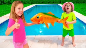 Настя и история о волшебной рыбке