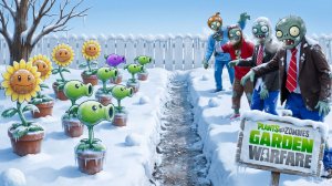 Зомби против растений Plants vs Zombies ПвЗ Растения против Зомби-2 PvZ Fusion Битва прохождение