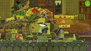 ГУСТАВ СТРЕЛЯЕТ ИЗ МИНОМЕТА! Нежеланный напарник Левиафана - Мультики про танки