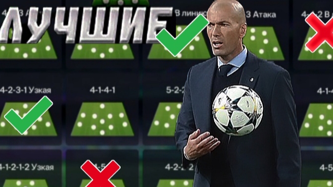 ЛУЧШИЕ СХЕМЫ ДЛЯ РАВНОЙ ИГРЫ В FC Mobile