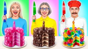 Кулинарный Челлендж Я против Бабушки  Эпичные Кулинарные Лайфхаки