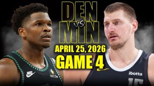 26.04.2026 | ОБЗОР МАТЧА | 1/8 Финала | Миннесота Тимбервулвз - Денвер Наггетс | Highlights