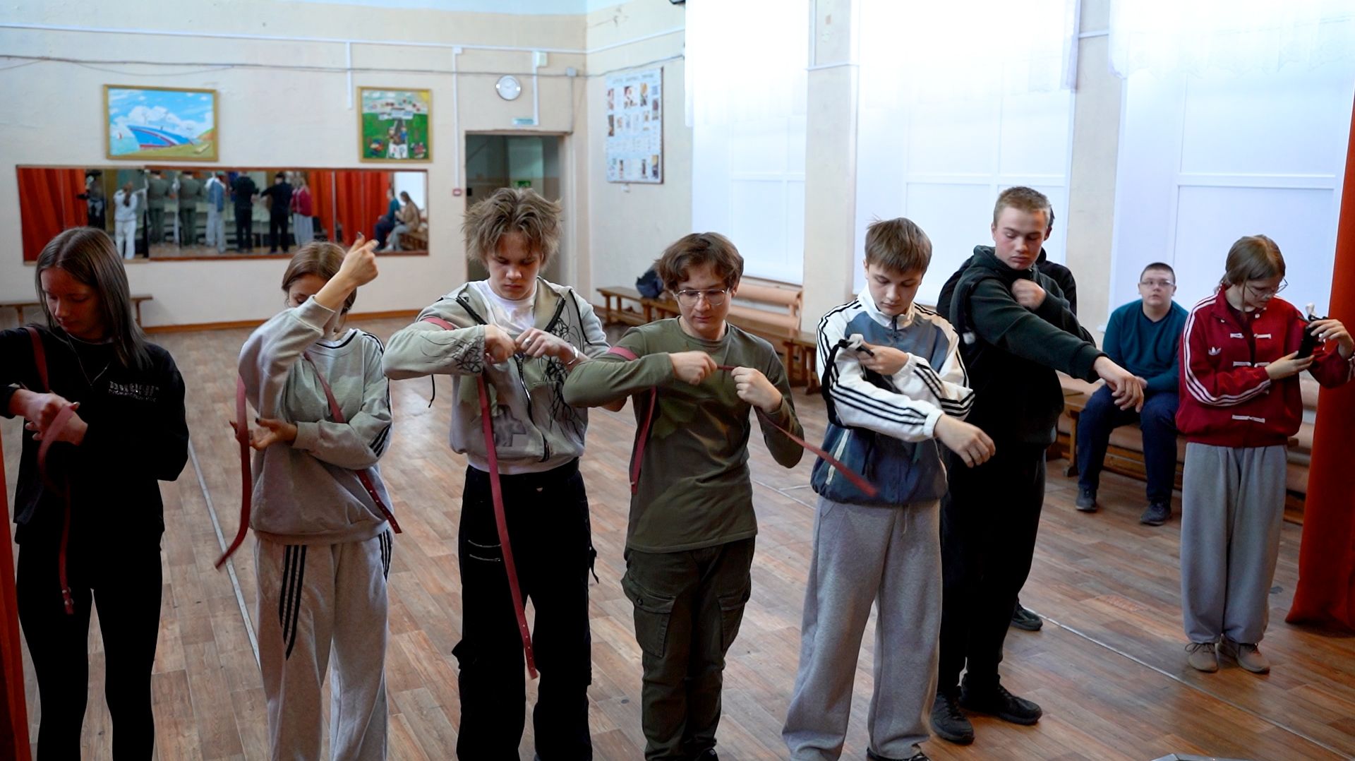 В школе села Домна прошла патриотическая игра «Наследники Победы»