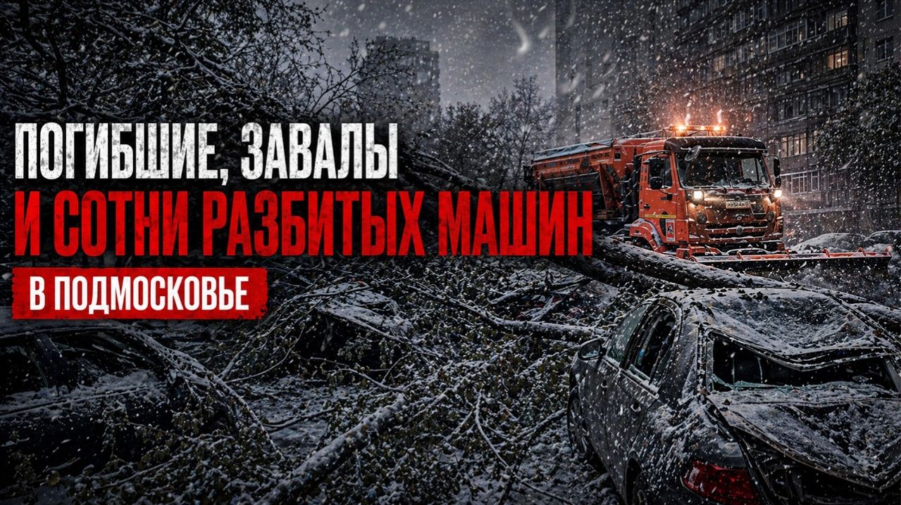 27 АПРЕЛЯ: СНЕЖНАЯ КАТАСТРОФА В ПОДМОСКОВЬЕ. 18 см снега, 50 поселков во тьме и первые жертвы.
