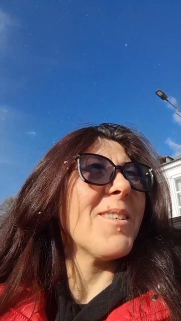 Снег и солнце в конце апреля!!!