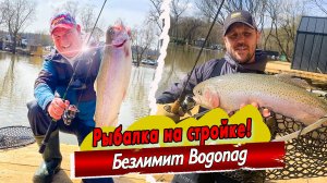 Поиск форели на новом безлимите / Ловля на Bruchi и блесны! / Рыбалка на стройке! Весенняя форель