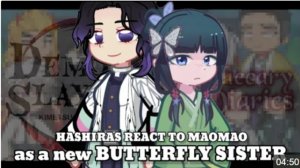 'Hashira Reacts To Maomao As A New Butterfly Sister', Crdts In Desc, 2X Speed BLUE_BUNNIX