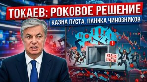 Токаев ПРИНЯЛ РОКОВОЕ РЕШЕНИЕ — чиновники в панике делят пустую казну