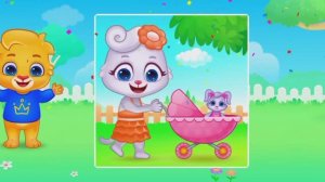 Детский развивающий мультфильм, пазлы-головоломка.