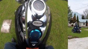 Motoland Wolf 300,класть набок с полным баком...