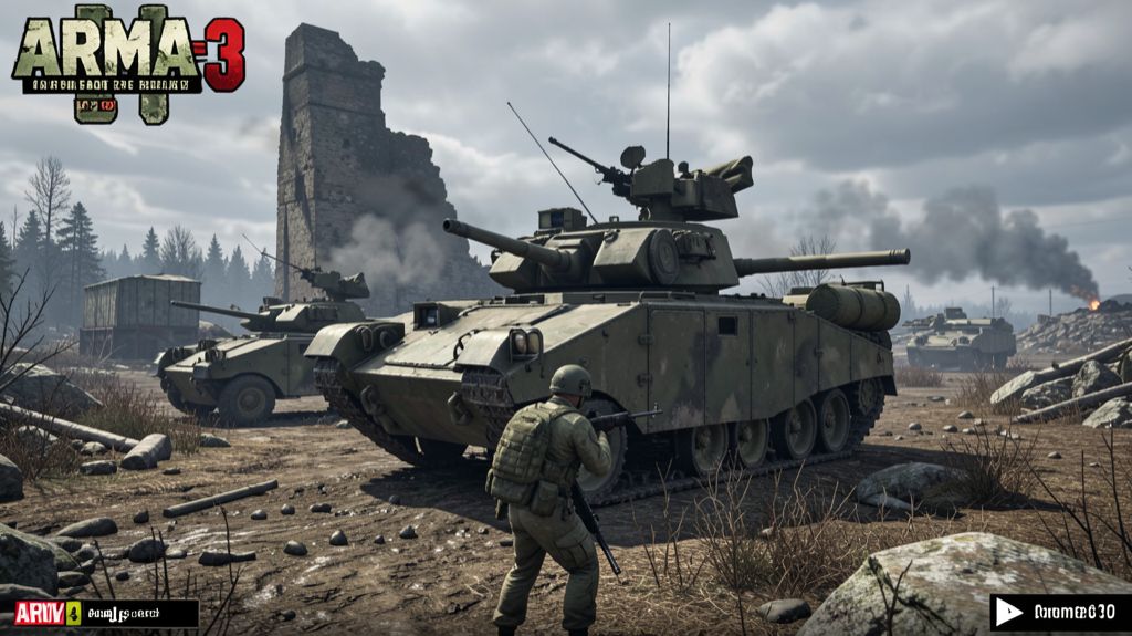 Арма 3 выход на Т-72