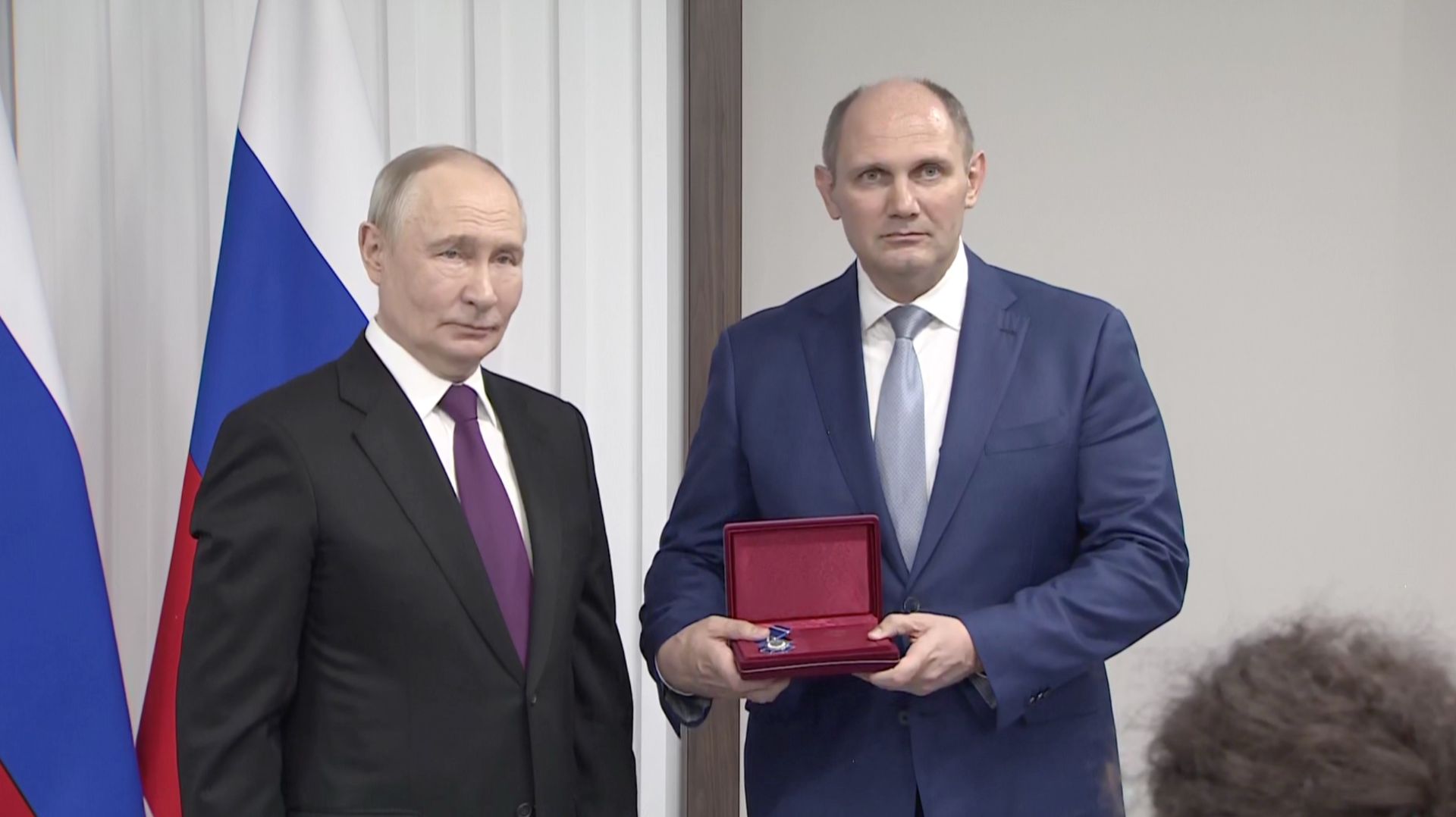 Церемония вручения ордена Почёта федерации дзюдо Санкт-Петербурга