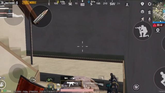 играю в пабг (pupg Mobile)