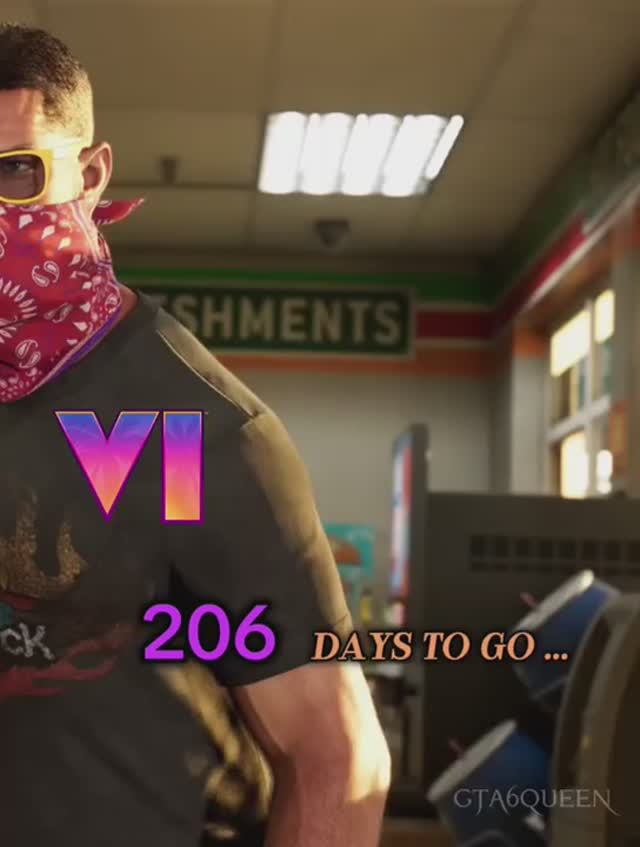 Считаем дни до релиза GTA- VI