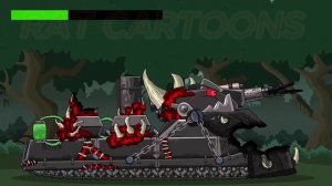NUCLEAR Missile Titan FUSES with Abyssal Cruiser - INSANE FINAL BOSS!   Tank Cartoon Battle