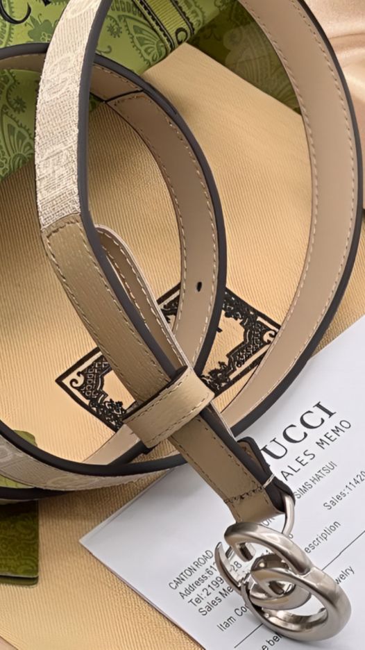 Ремень Gucci женский из кожи