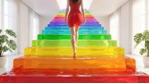 Какую из этих прекрасных лестниц вы бы выбрали? ☁️✨ Невероятно приятное с использованием ASMR-видео