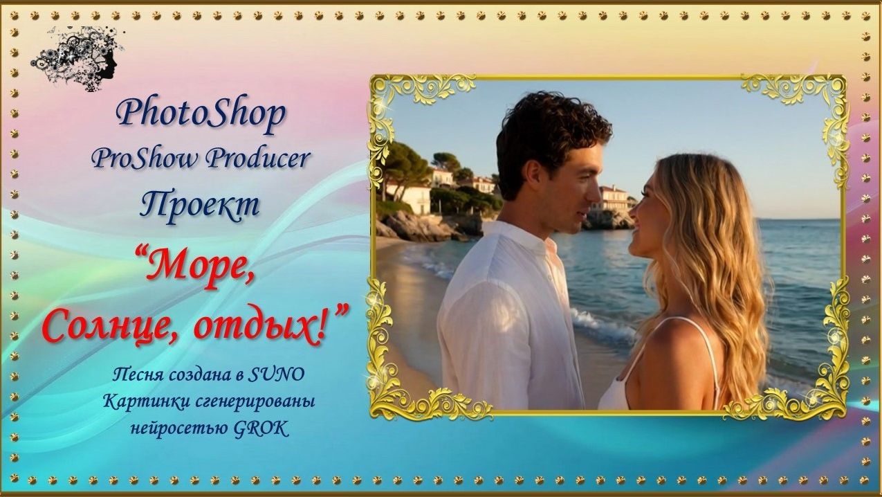 Проект "Море, солнце, отдых!" PhotoShop/ProShow Producer