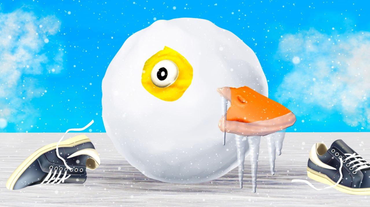 Я ПРЕВРАТИЛСЯ В СНЕЖНЫЙ ШАР в ROBLOX!