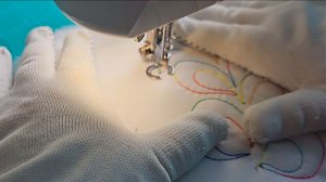 Попробовала новую стежку. В чем я  ошиблась?