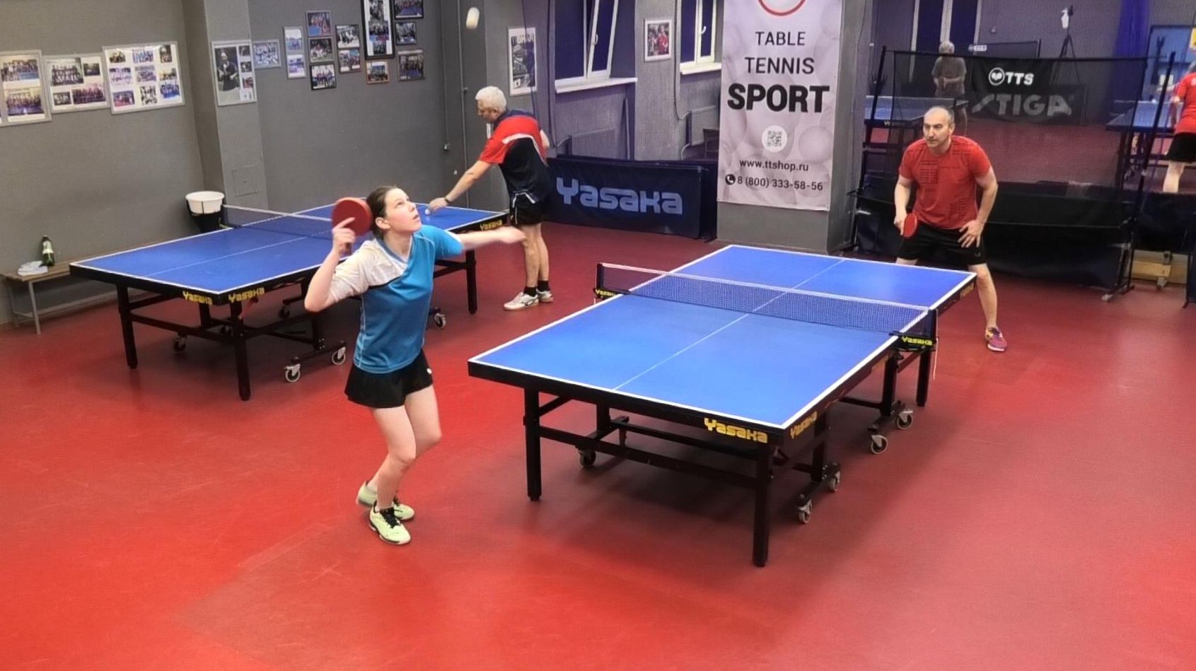 7..8 Монаенкова В. (611) - Корсовский В. (543) 23.04 настольный теннис турнир Кубок ТТСПОРТ