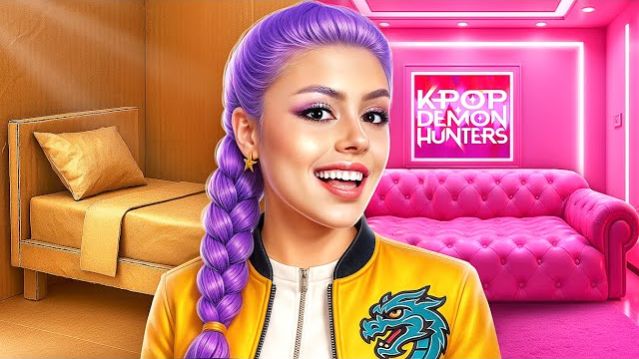 Преображение комнаты Руми! КейПоп Охотницы на Демонов в реальной жизни!