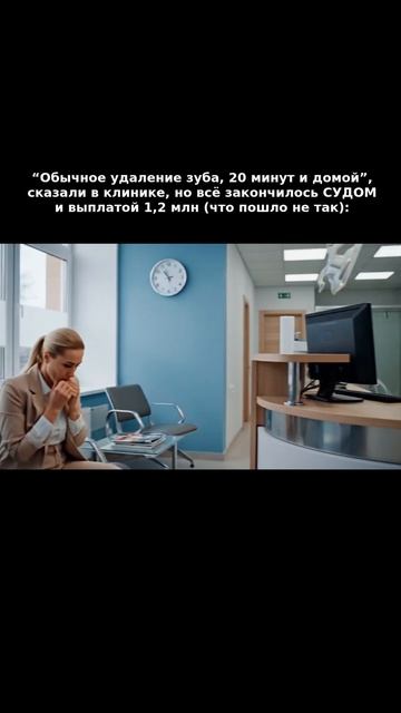 Удаление зуба с осложнениями: