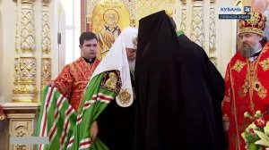 Патриарх Кирилл наградил ректора КубГУ Астапова Орденом Сергия Радонежского