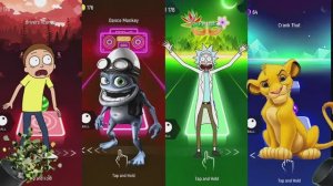 🛸 Рики и Морти против Крейзи Фрог! 🔥 Битва под Кофин Дэнс в Плитках Музыки ЭДМ Раш! 🎹