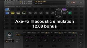 Пакет пресетов Fremen - Fractal FM3 - Acoustic Simulation - Stratocaster + Fishman Fluence pickups