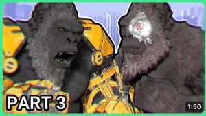 Конг vs Механи Конг | Анимация часть 3 (перезалив с Ютуба)